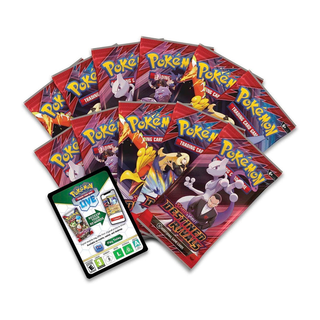Scarlet &amp; Violet-Destined Rivals Pokémon Center Elite Trainer Box