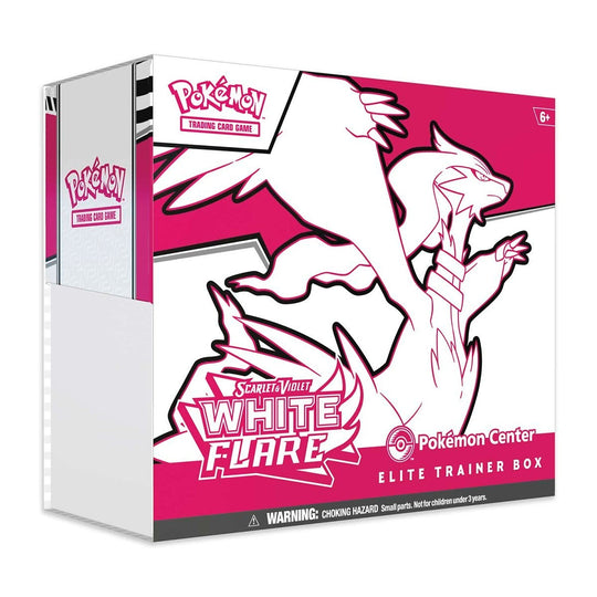 Scarlet &amp; Violet—White Flare Pokémon Center Elite Trainer Box