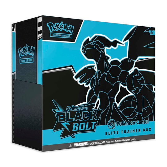 Scarlet &amp; Violet-Black Bolt Pokémon Center Elite Trainer Box