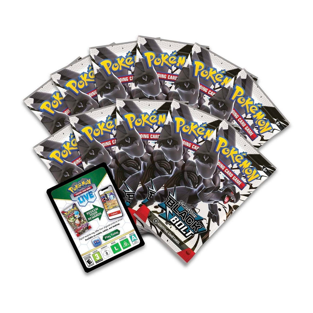 Scarlet &amp; Violet-Black Bolt Pokémon Center Elite Trainer Box