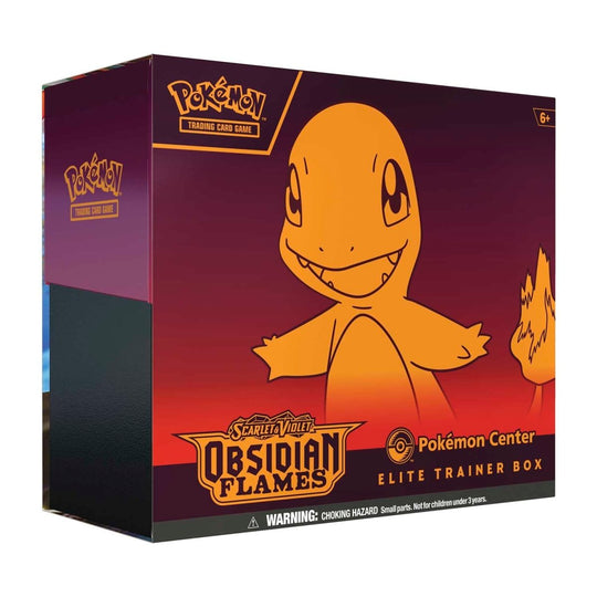Scarlet &amp; Violet-Obsidian Flames Pokémon Center Elite Trainer Box