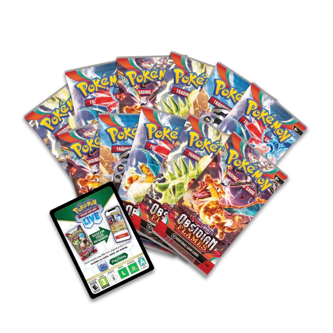Scarlet &amp; Violet-Obsidian Flames Pokémon Center Elite Trainer Box