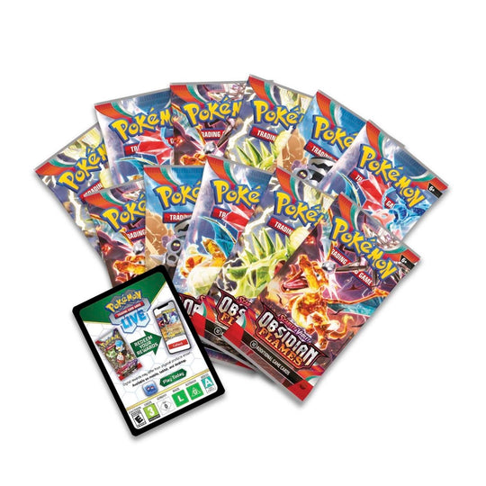 Scarlet &amp; Violet-Obsidian Flames Pokémon Center Elite Trainer Box