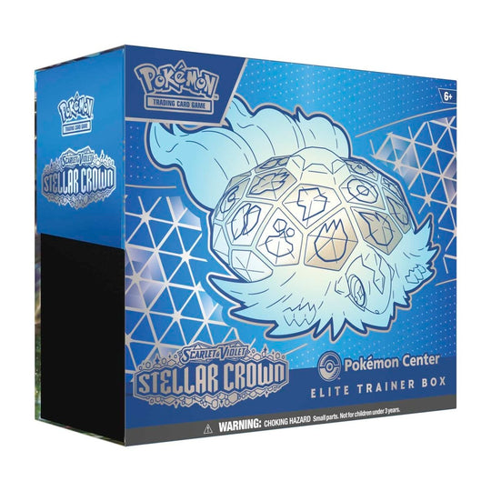 Scarlet &amp; Violet-Stellar Crown Pokémon Center Elite Trainer Box