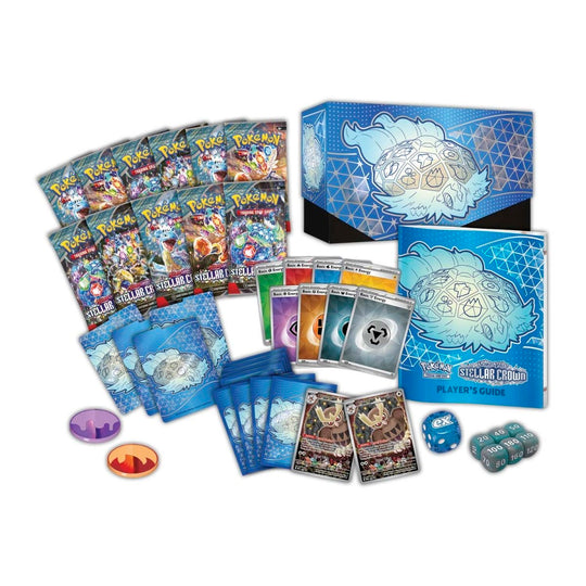 Scarlet &amp; Violet-Stellar Crown Pokémon Center Elite Trainer Box