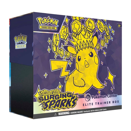 Scarlet &amp; Violet-Surging Sparks Pokémon Center Elite Trainer Box